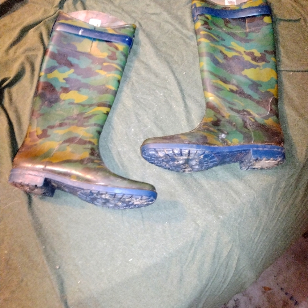 Ralph Lauren polo rain boots